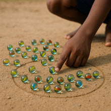 Glass Marbles for Kids Approx 35 (35 in 1)