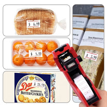 Handheld 8-Digit Plastic Price Tag Gun – Ideal for Retail & Market Price Tagging