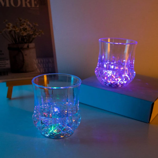 LED Light-up Cup Water Inductive Rainbow Color Changing LED (1 Pc)
