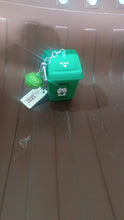 Trash Can Keychain Recycle Can Keyring Novelty Keychain Garbage Classification keyholder for and Adults